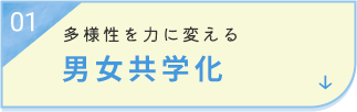 多様性を力に変える男女共学化