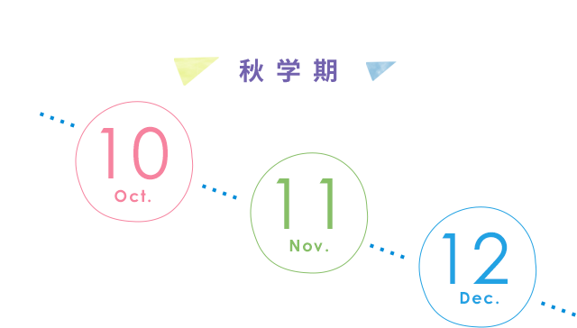 10月・11月・12月